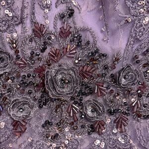 Mac Duggal Lavender Sequin Dress